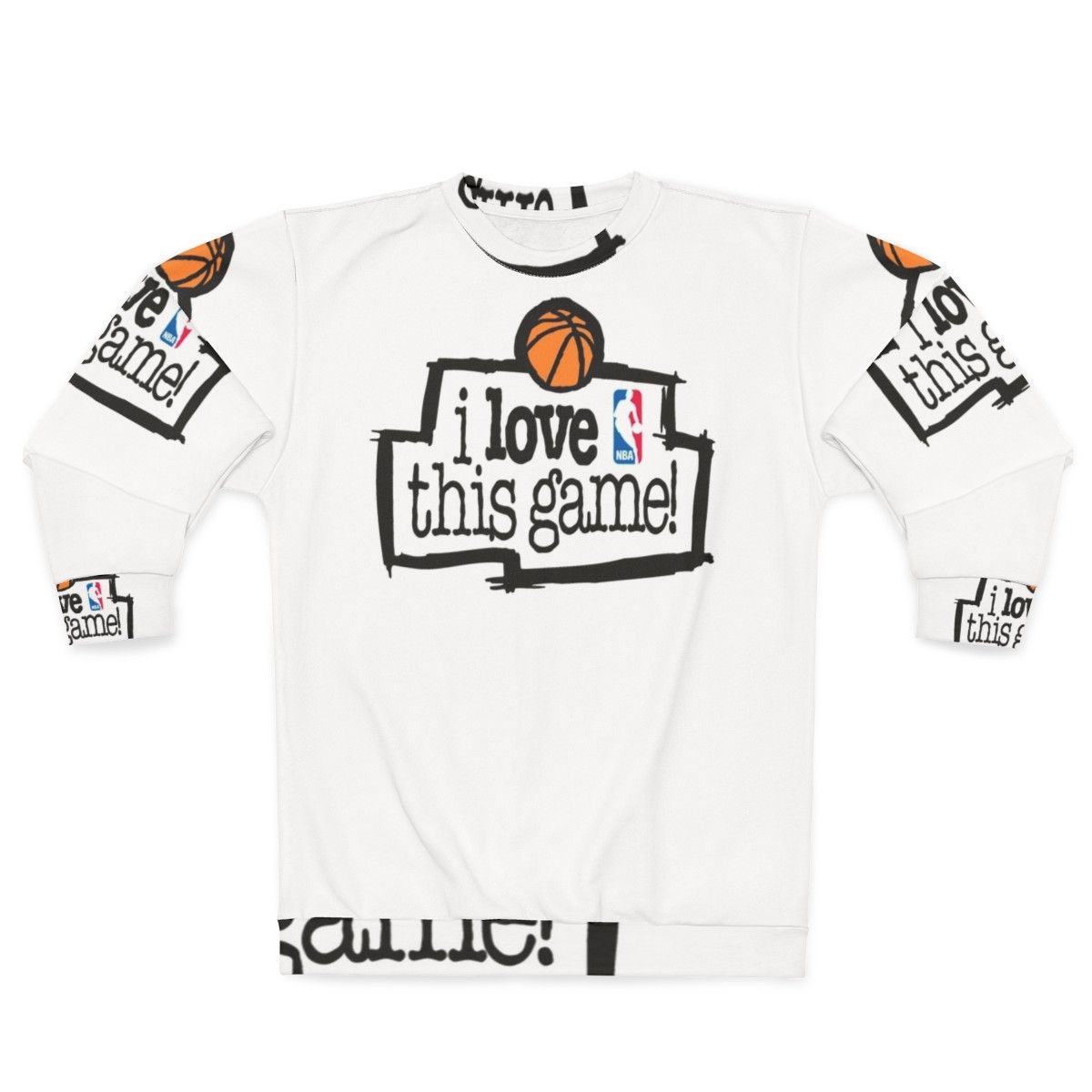 "I Love This Game" Sports Sweatshirt