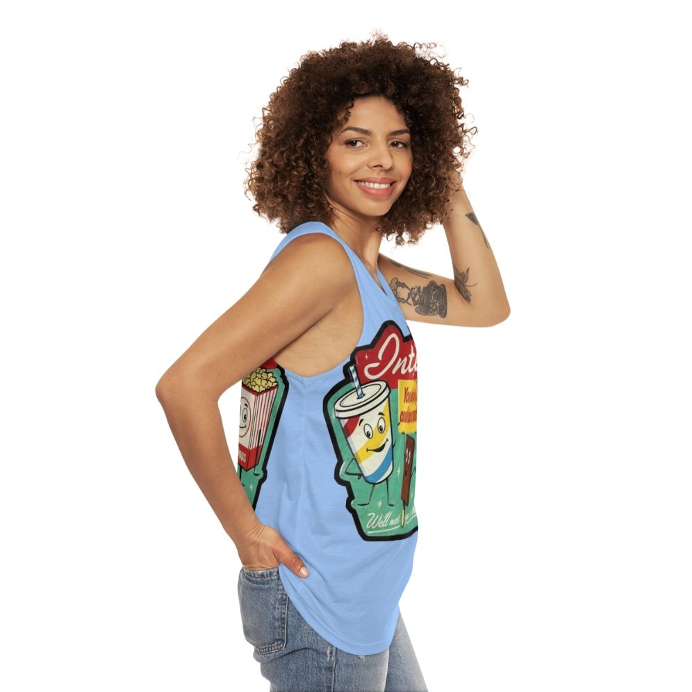 Unisex Intermission Cinema Tank Top - women side