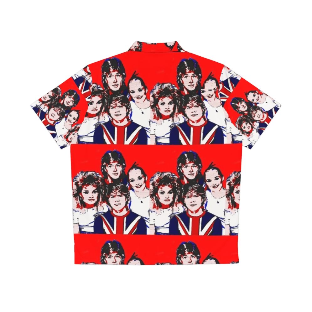 Bucks Fizz band retro pop Hawaiian shirt merchandise - Back