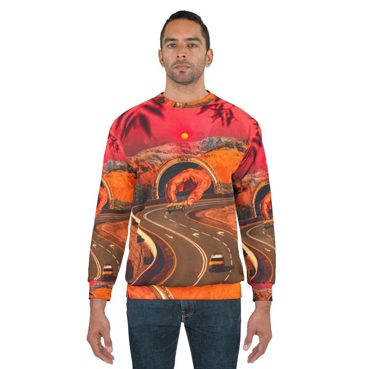 Futuristic "A Second Racer Appears" Sweatshirt - men