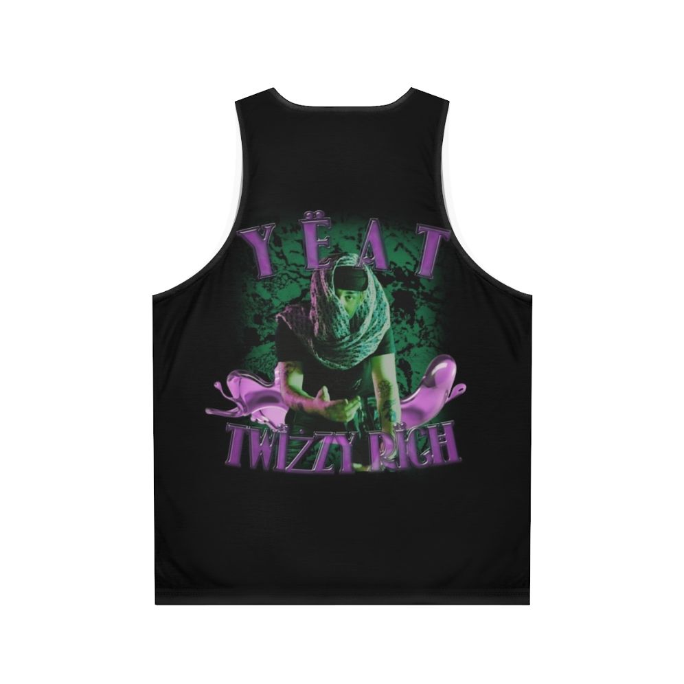 Yeat Twizzy Rich Unisex Tank Top - Back