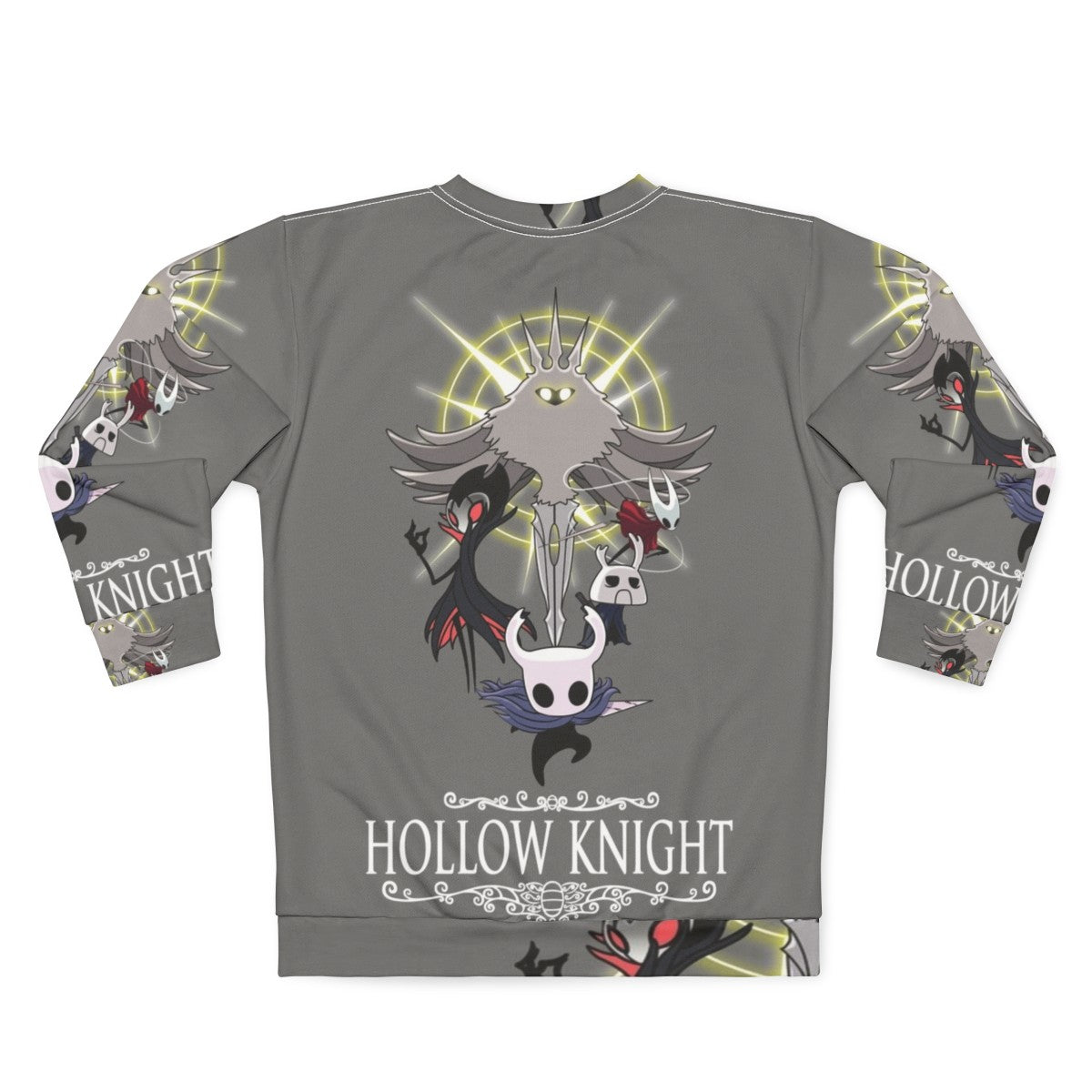 Hollow Knight Metroidvania Gaming Sweatshirt - Back