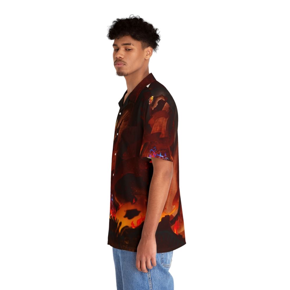 Fatalis Dragon Hawaiian Shirt for Monster Hunter Fans - People Left