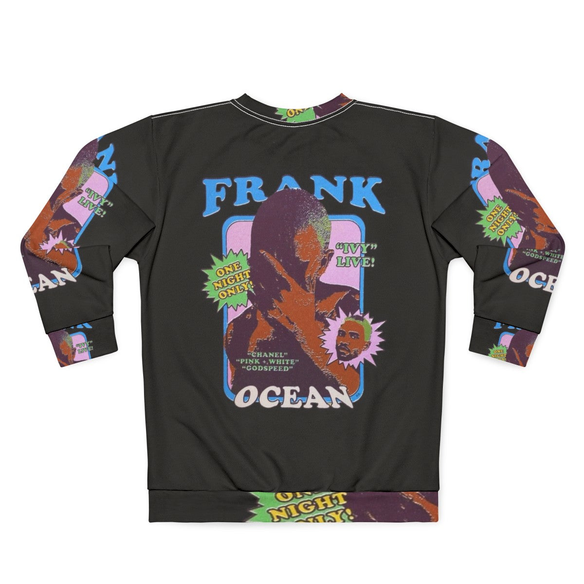 Frank Ocean Vintage Retro Sweatshirt - Back