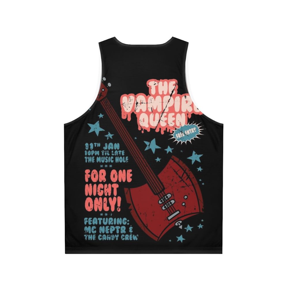 Marceline the Vampire Queen Music Poster Unisex Tank Top - Back