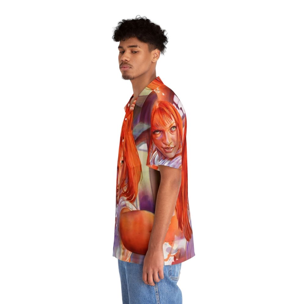 Leeloo The Fifth Element Inspired Hawaiian Shirt - People Left