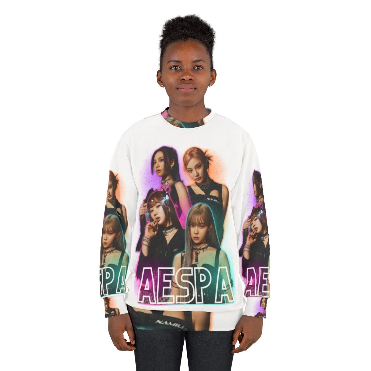 Aespa Members Winter Concept Sweatshirt - women