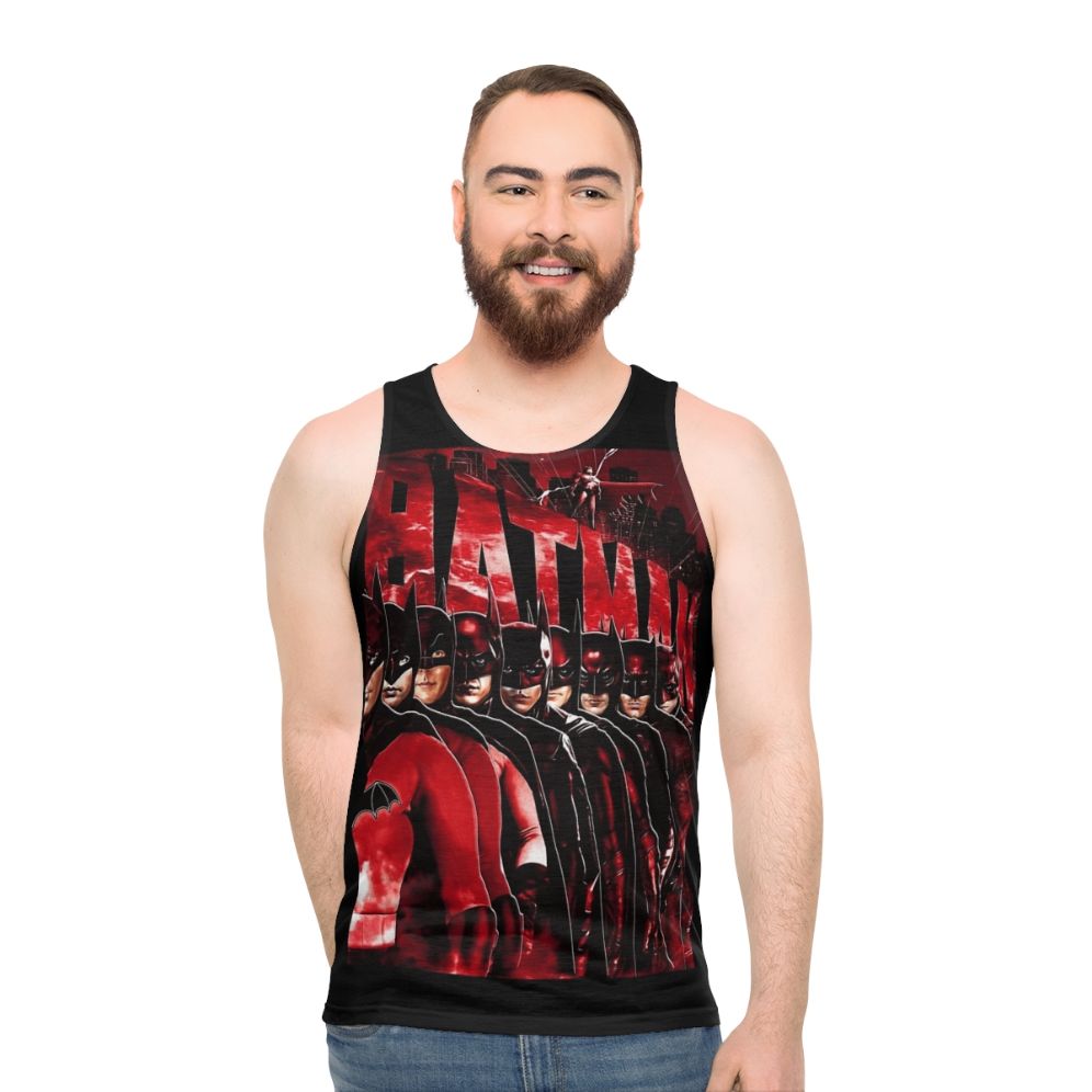 Bat History Superhero Unisex Tank Top - men