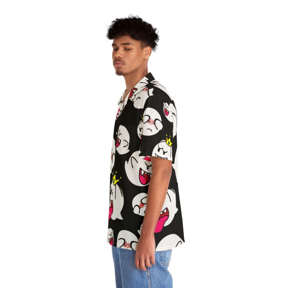 King Boo Shy Ghost Hawaiian Shirt - People Left