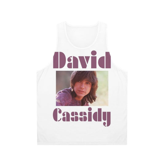 David Cassidy Partridge Family Unisex Tank Top