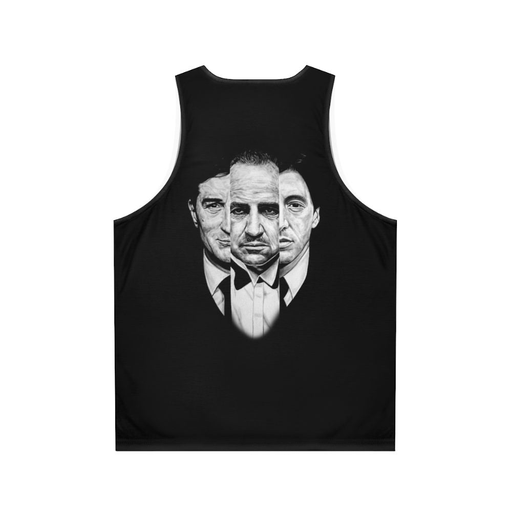 Trilogy Godfather Unisex Tank Top - Back