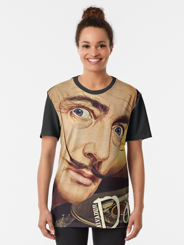 Salvador Dali surrealist graphic t-shirt - Women