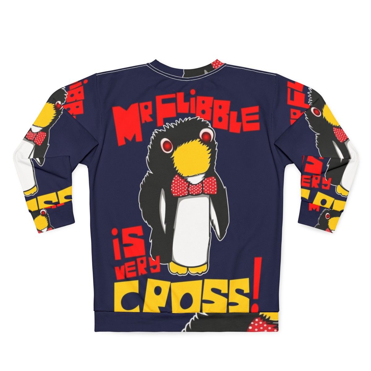 Red Dwarf Mr Flibble Is Very Cross Sweatshirt - Back