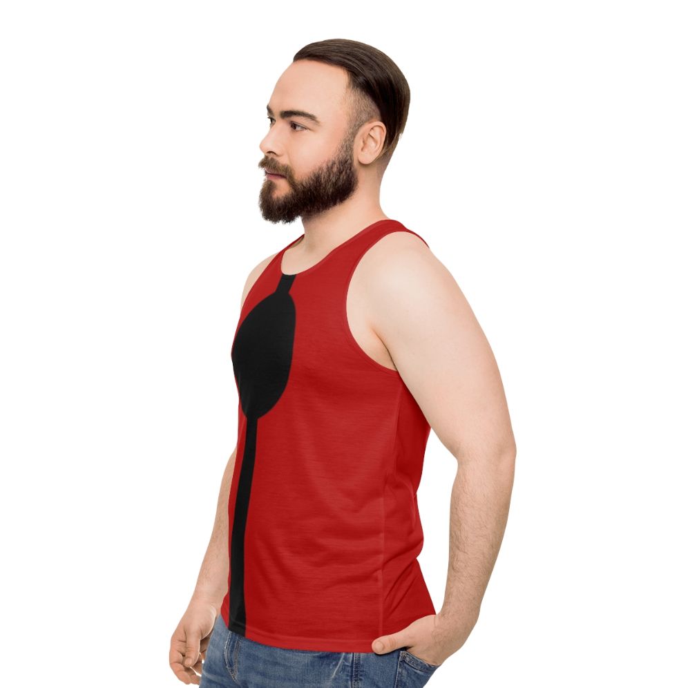 Superhero Shrinking and Growing Unisex Marvel Tank Top - men side