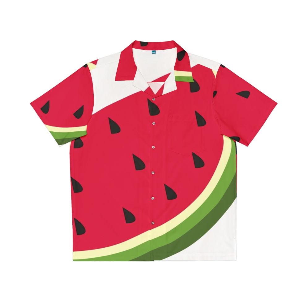 Watermelon design hawaiian shirt