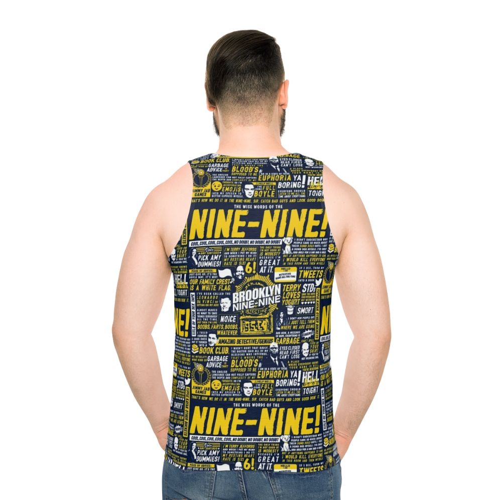 Brooklyn Nine-Nine Unisex Tank Top - men back