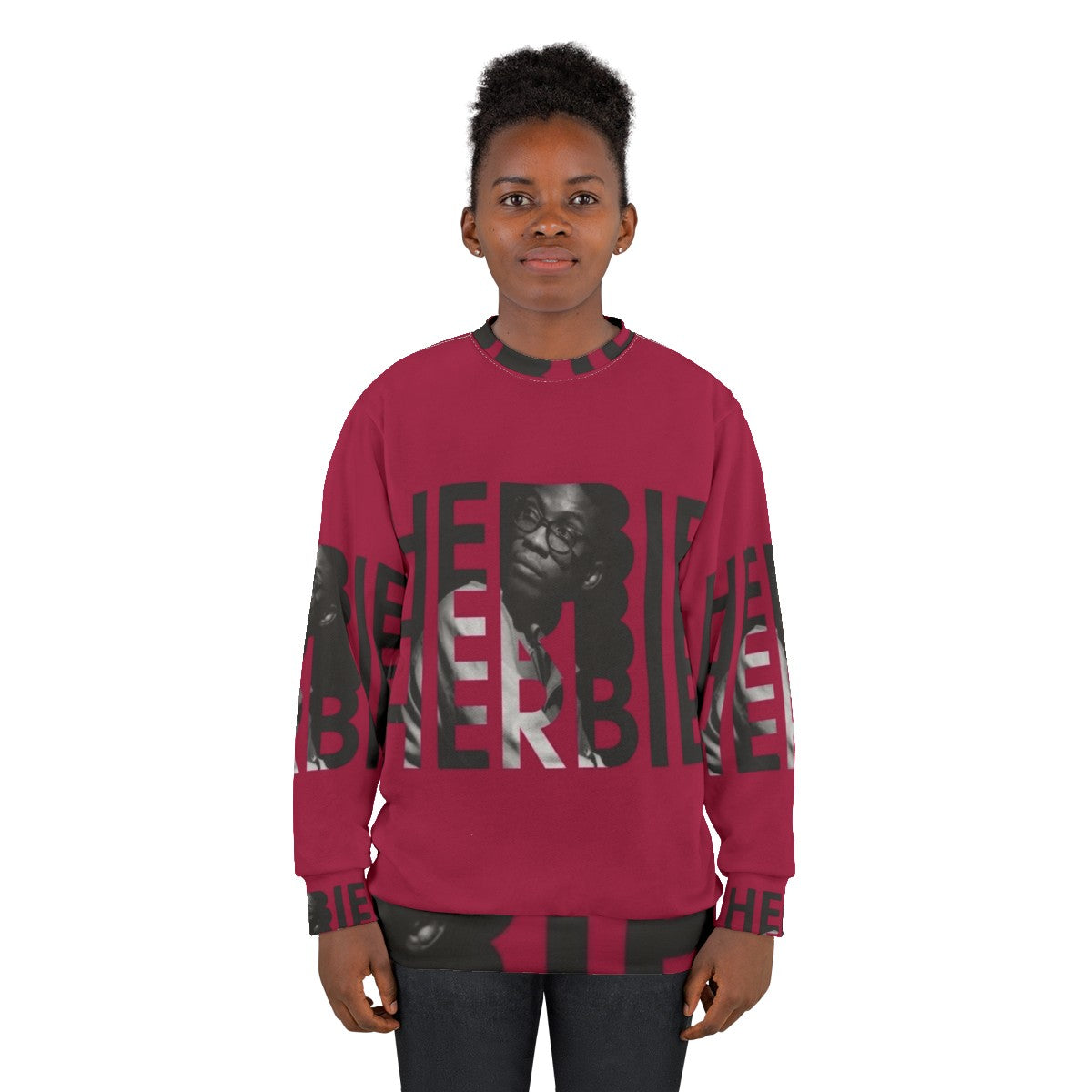 Herbie Hancock Jazz Piano Musician Sweatshirt - women