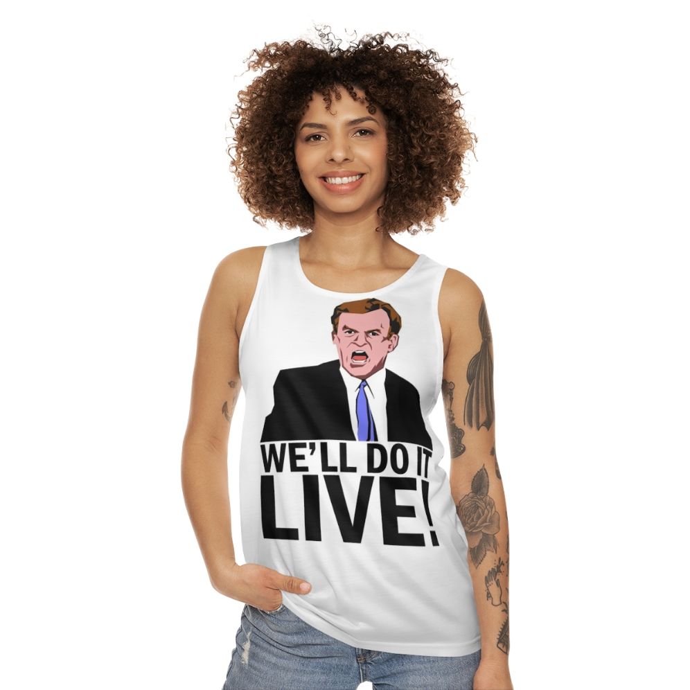 Unisex 'We'll Do It Live!' Funny Meme Tank Top - women