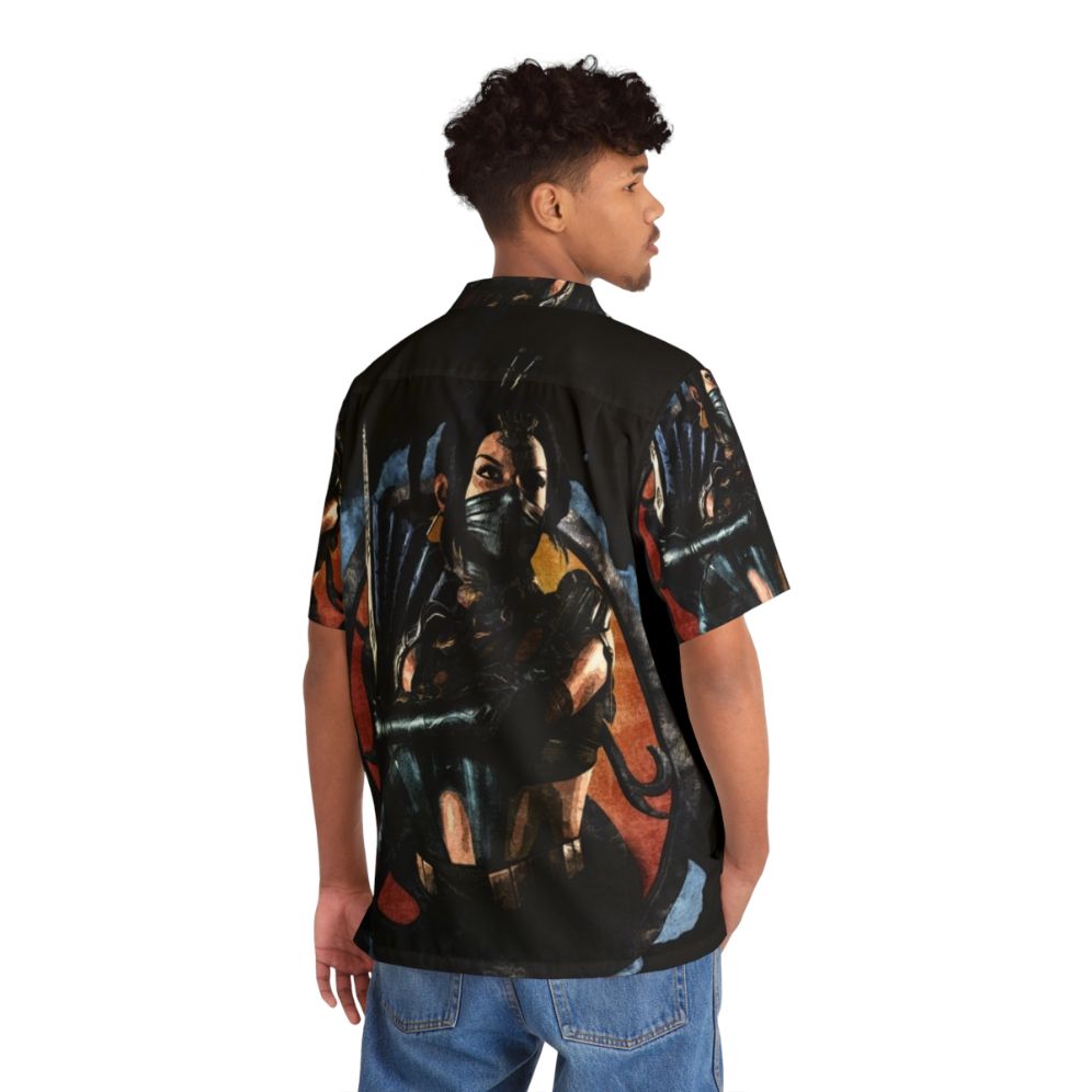 Mortal Kombat Kitana Fighter Hawaiian Shirt - People Back