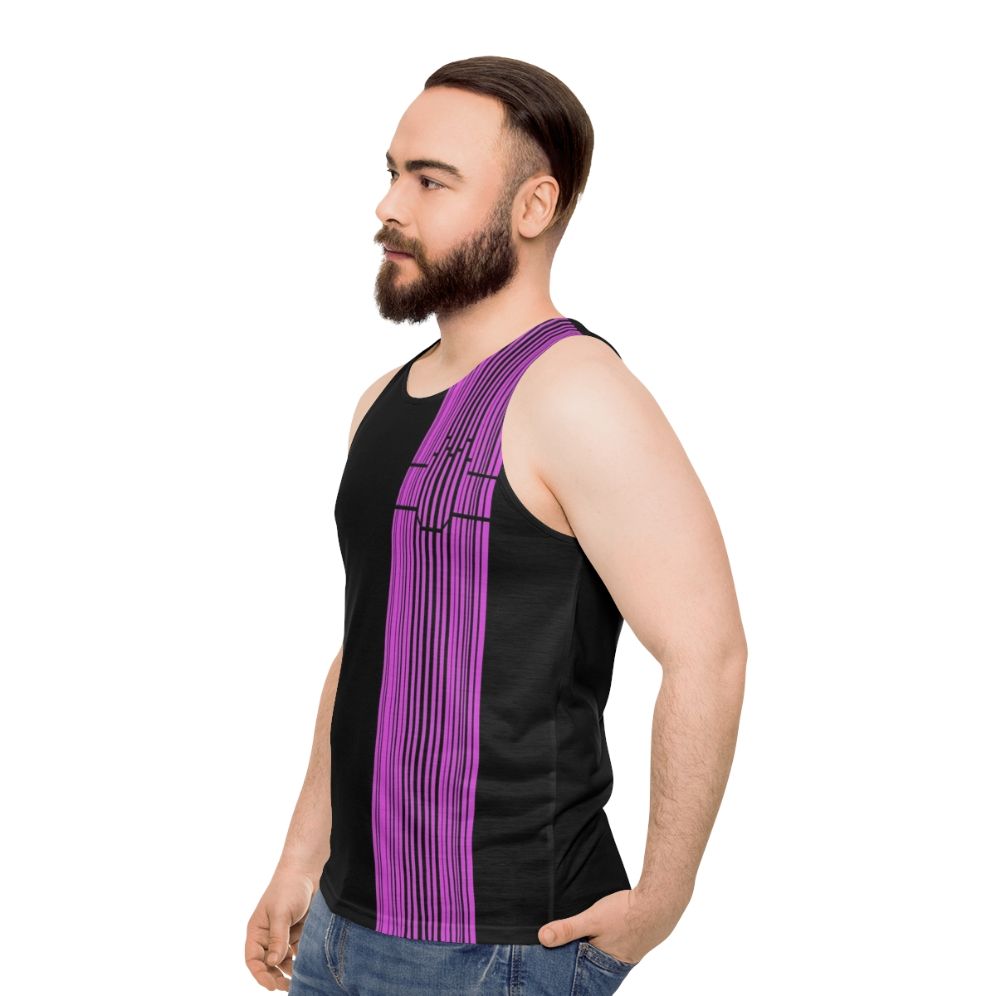 Decade Barcode Kamen Rider Decade Unisex Tank Top - men side