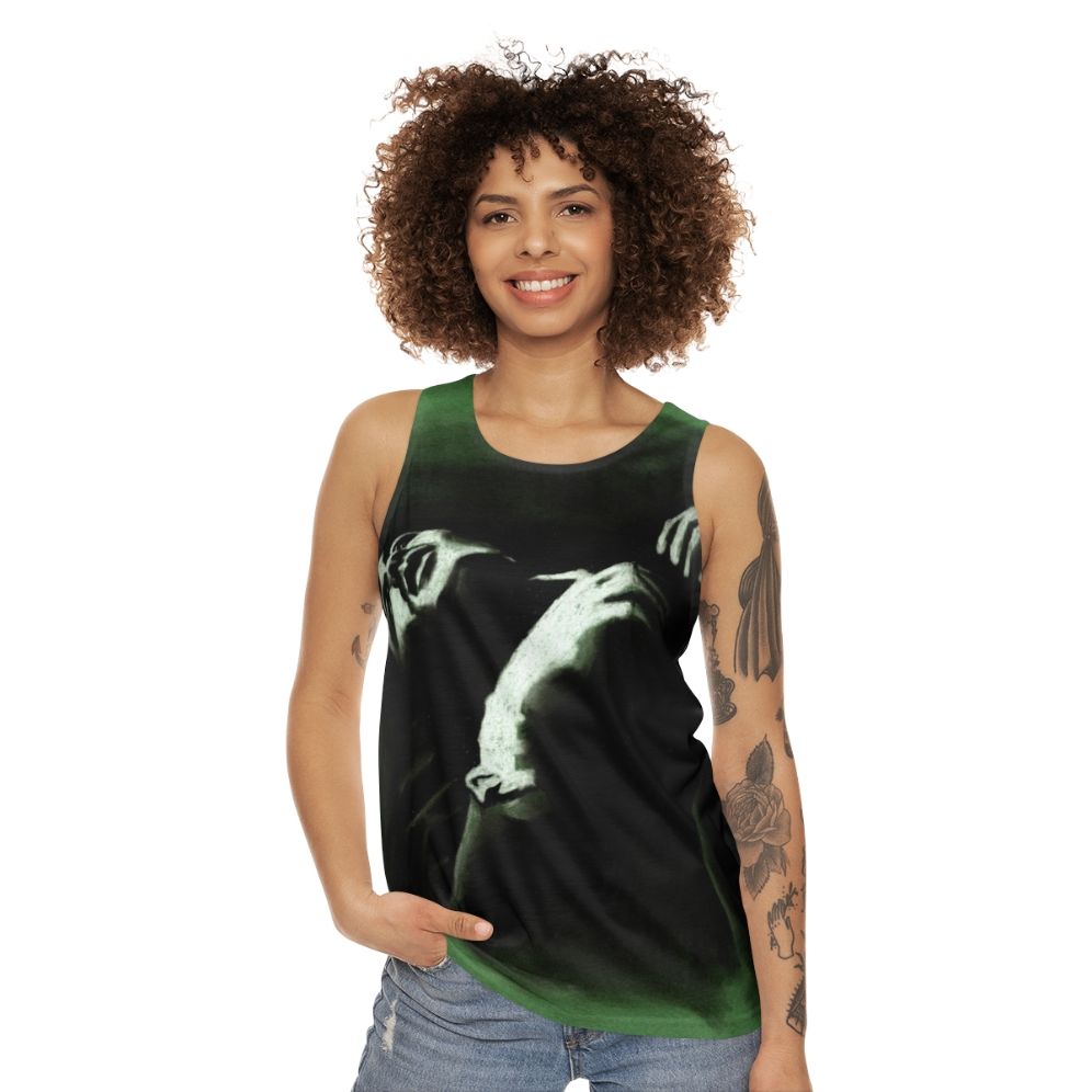 Unisex Tank Top with The Smiths and Morrissey Design - women