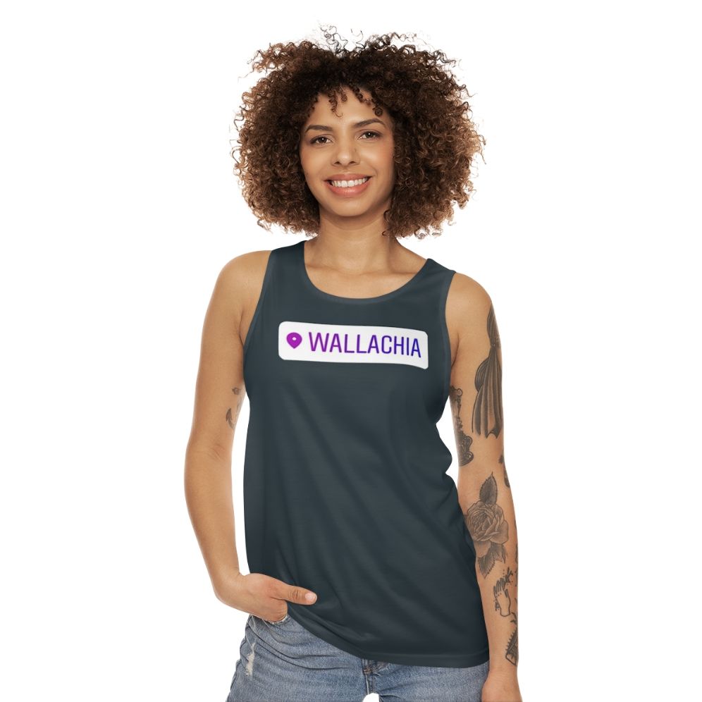 Castlevania Location Tag Unisex Tank Top - women