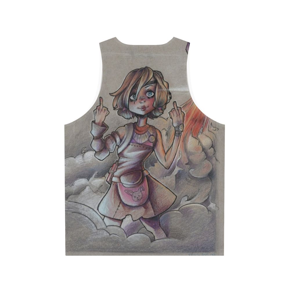 Tiny Tina Borderlands Unisex Tank Top - Back