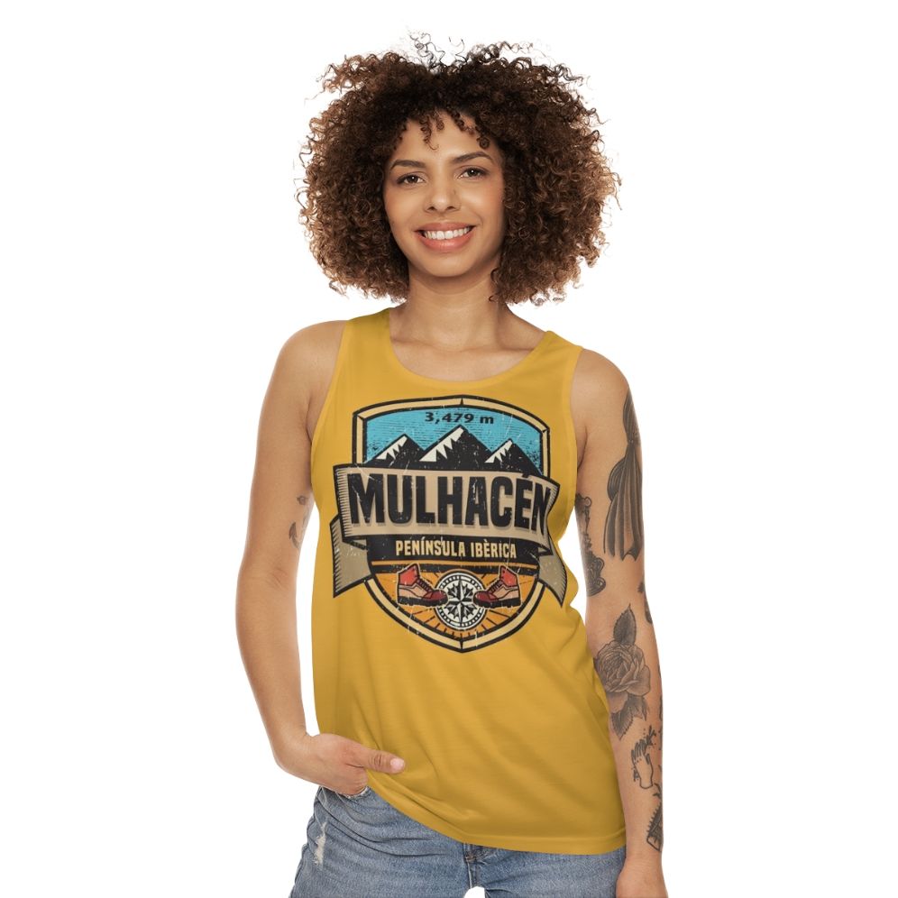 Mulhacen Mountain Unisex Tank Top - women