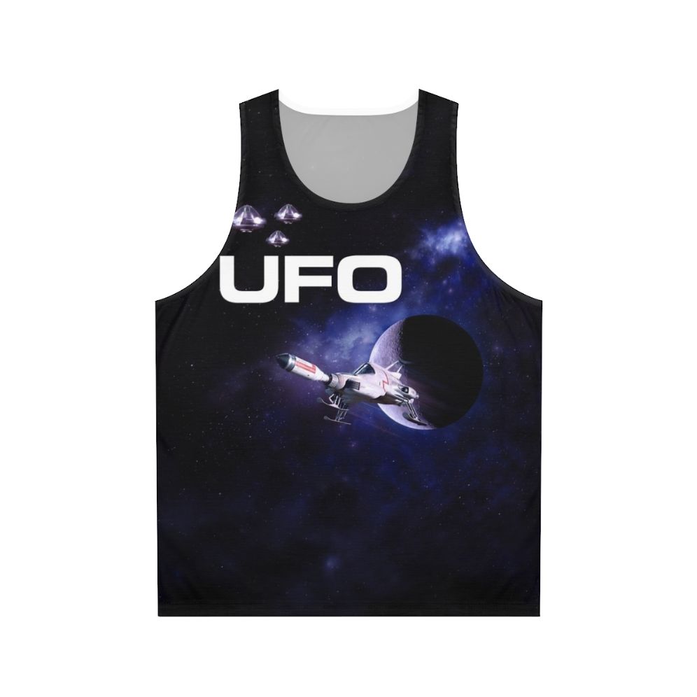 Unisex UFO 2 space themed tank top