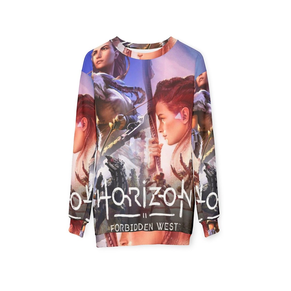 Horizon Forbidden West Aloy Gaming Sweatshirt - hanging