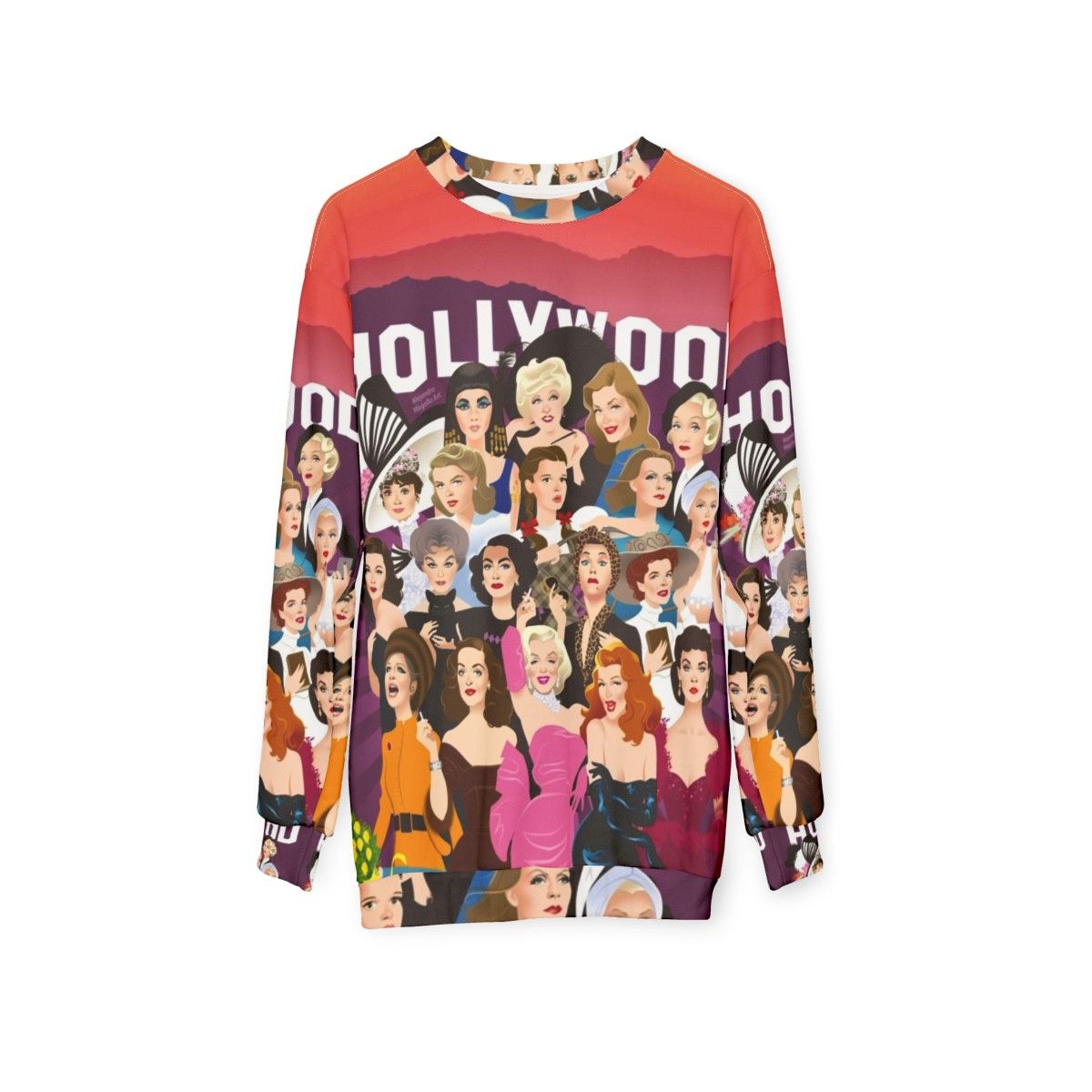 Alejandro Mogollo Hollywood-inspired sweatshirt - hanging