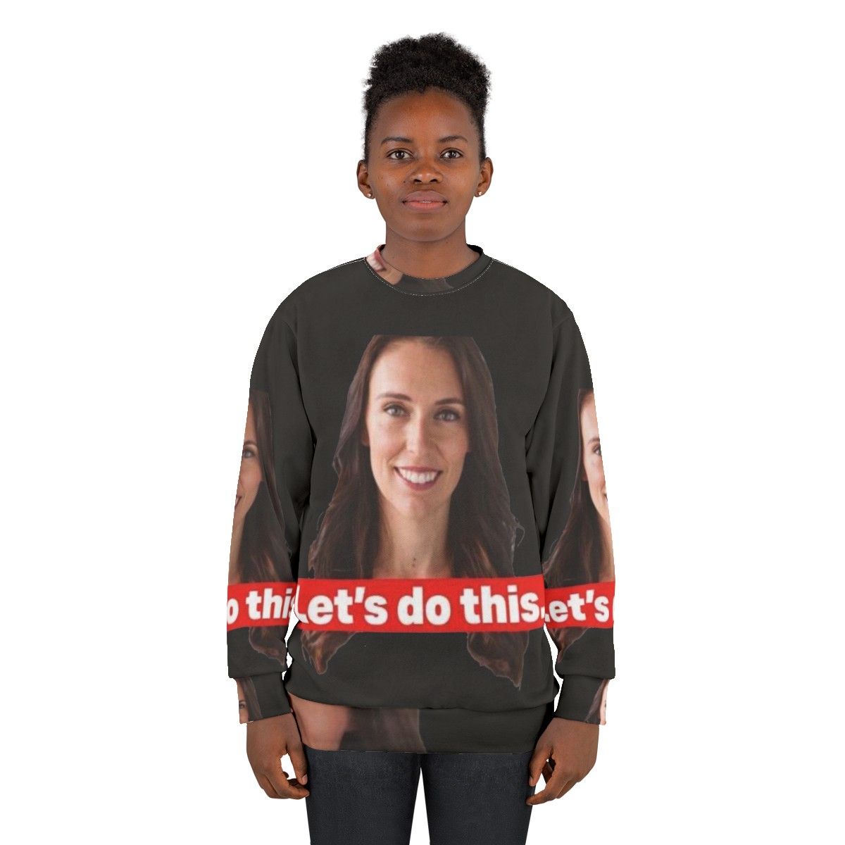 Jacinda Ardern "Let's Do This" New Zealand Prime Minister Sweatshirt - women