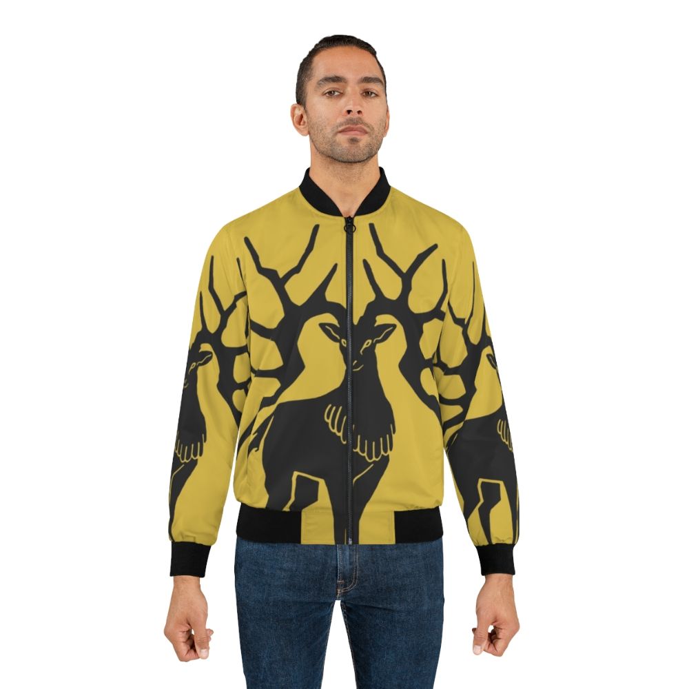 Fire Emblem: Three Houses Golden Deer Emblem Bomber Jacket - Lifestyle