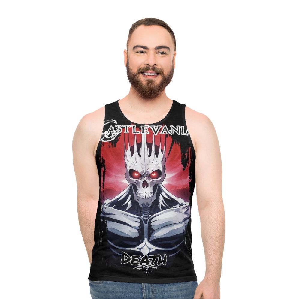 Castlevania Death Netflix Unisex Tank Top - men