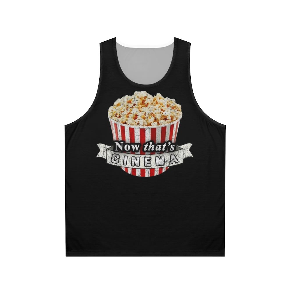 Unisex cinema-inspired tank top