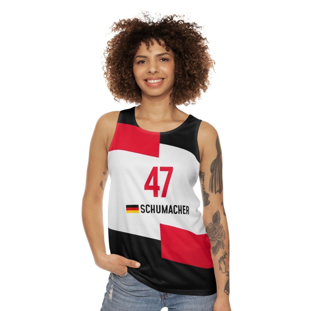 F1 2021 Schumacher Classic Unisex Tank Top - women