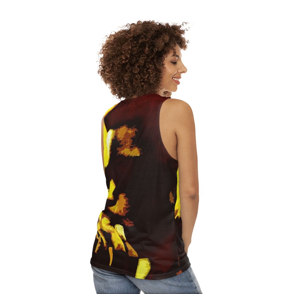 Stevie Wonder Motown Soul Unisex Tank Top - women back