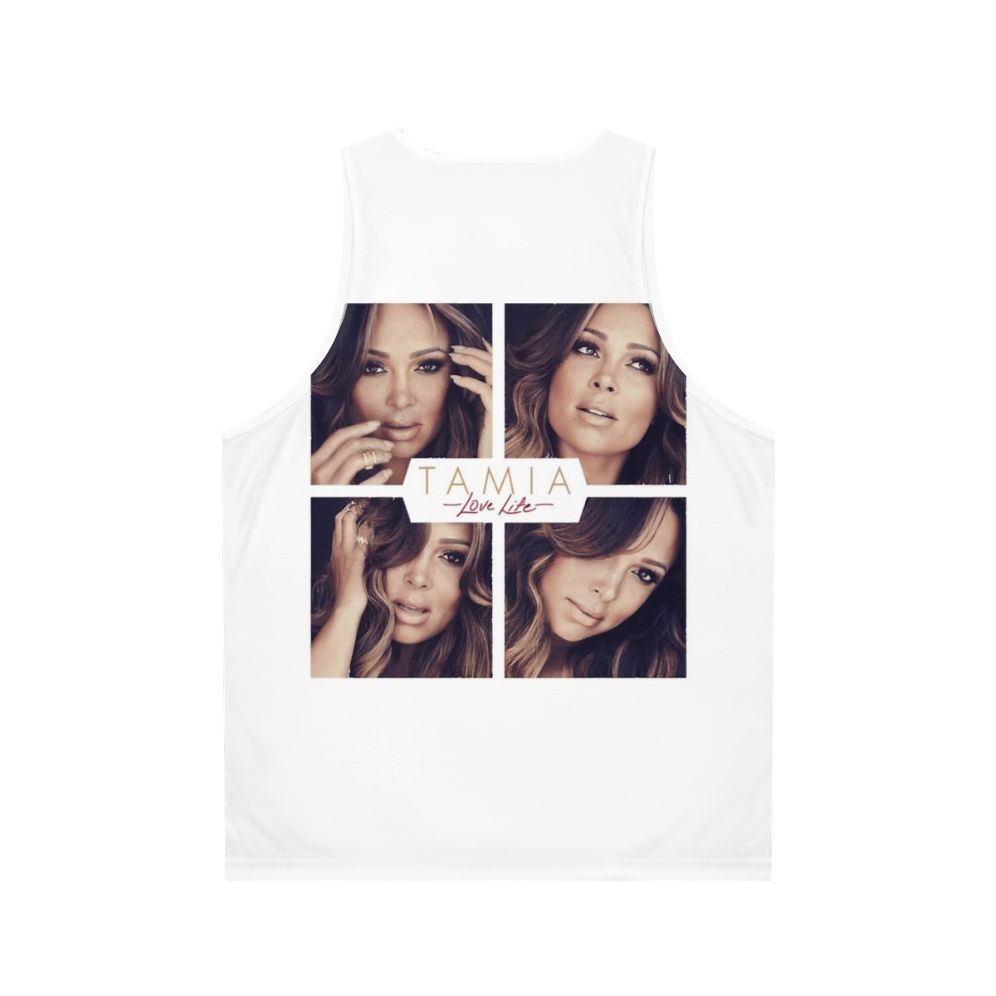 Tamia Fans Unisex Tank Top - Back