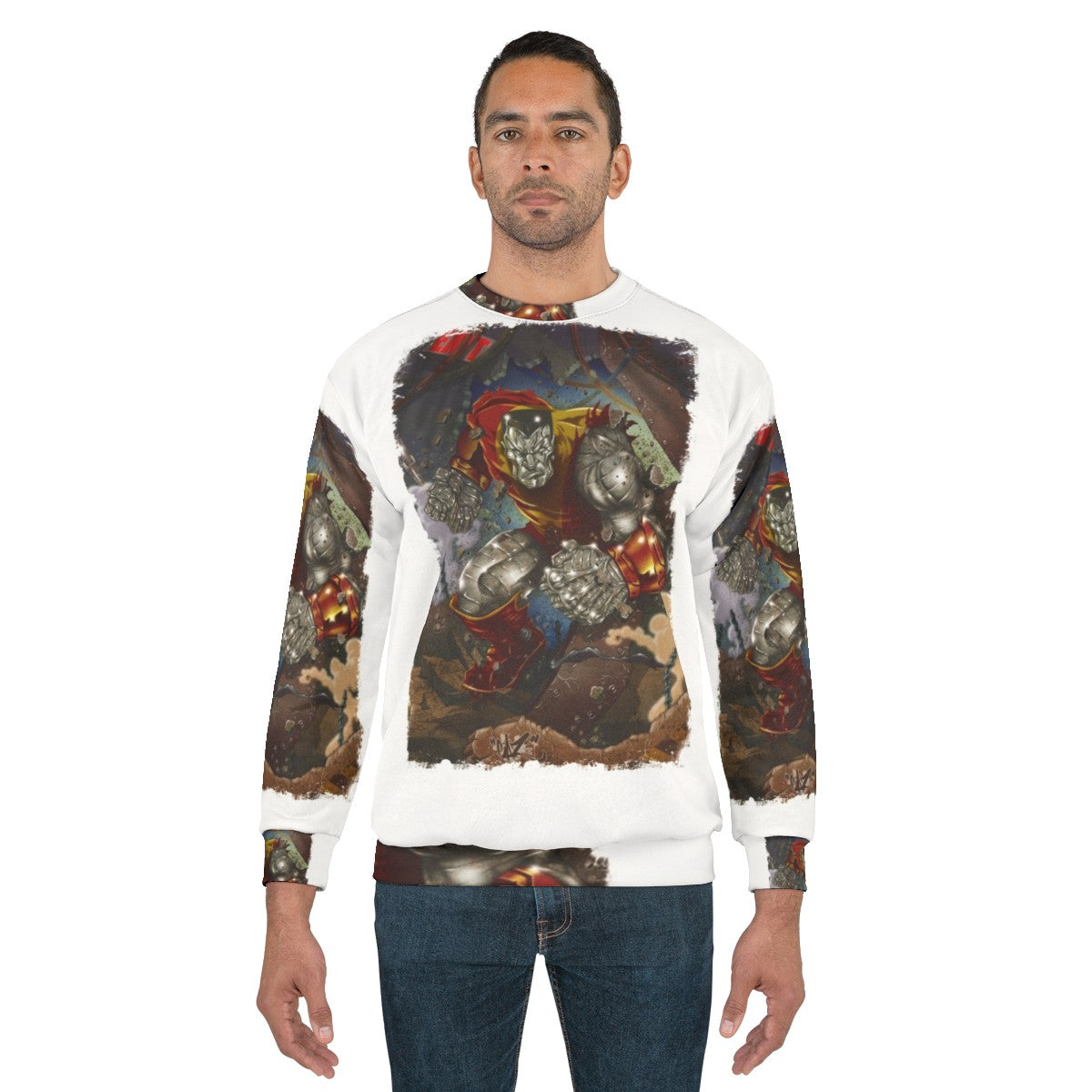 Colossus Superhero Comic Book Sweatshirt - men