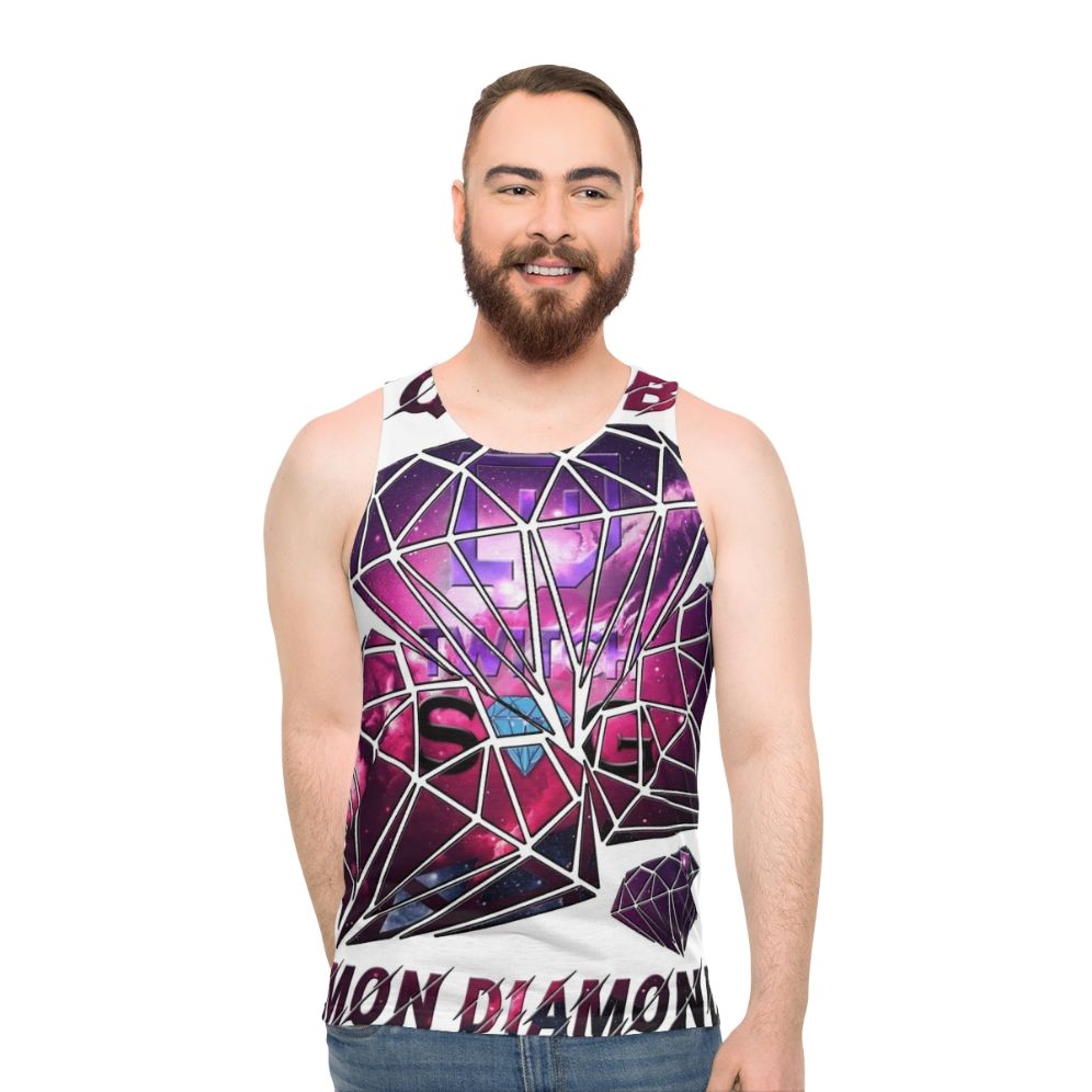 Unisex Twitch Diamond G Virtual Reality Tank Top - men