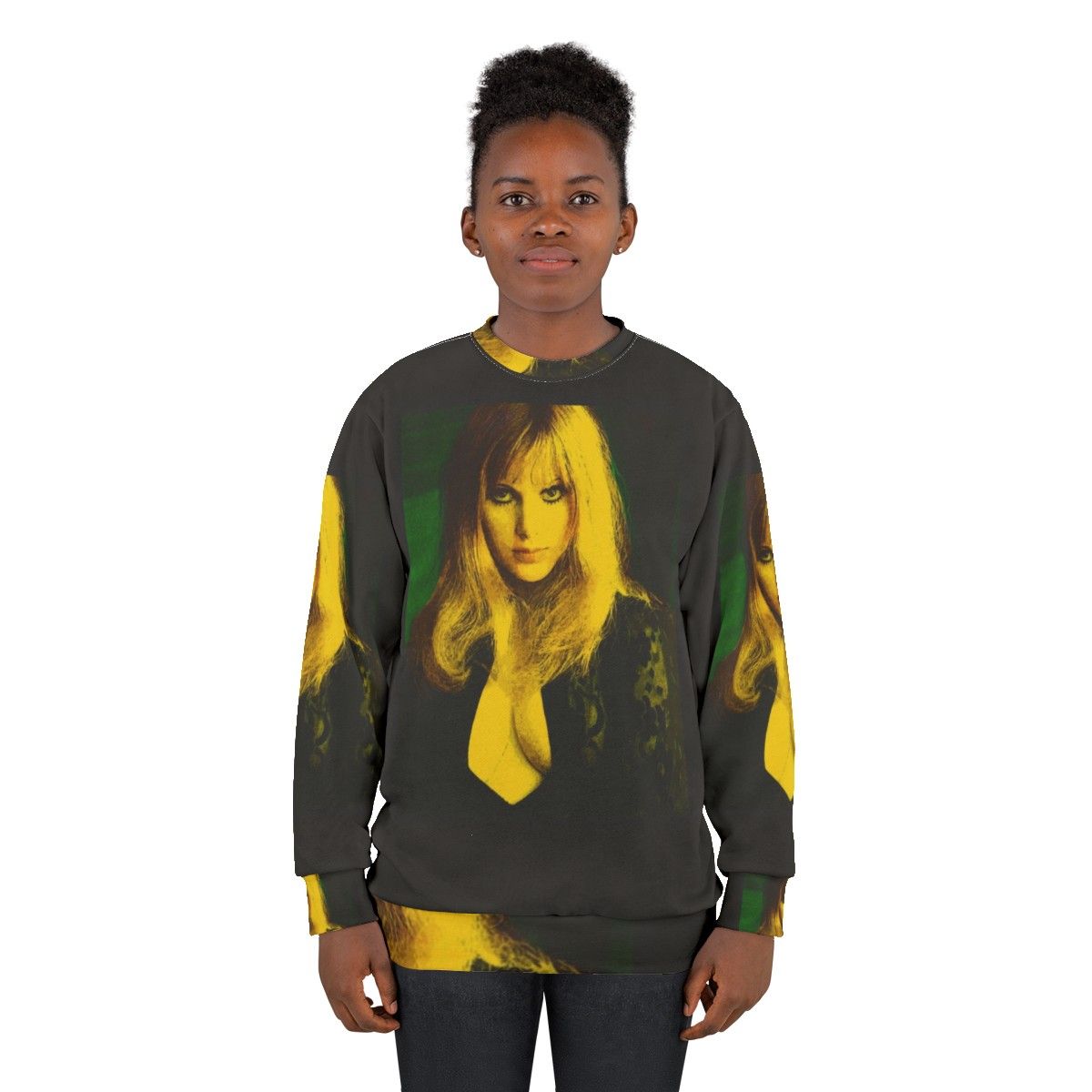 Madeline Smith 70s Horror Movies Sweatshirt - women