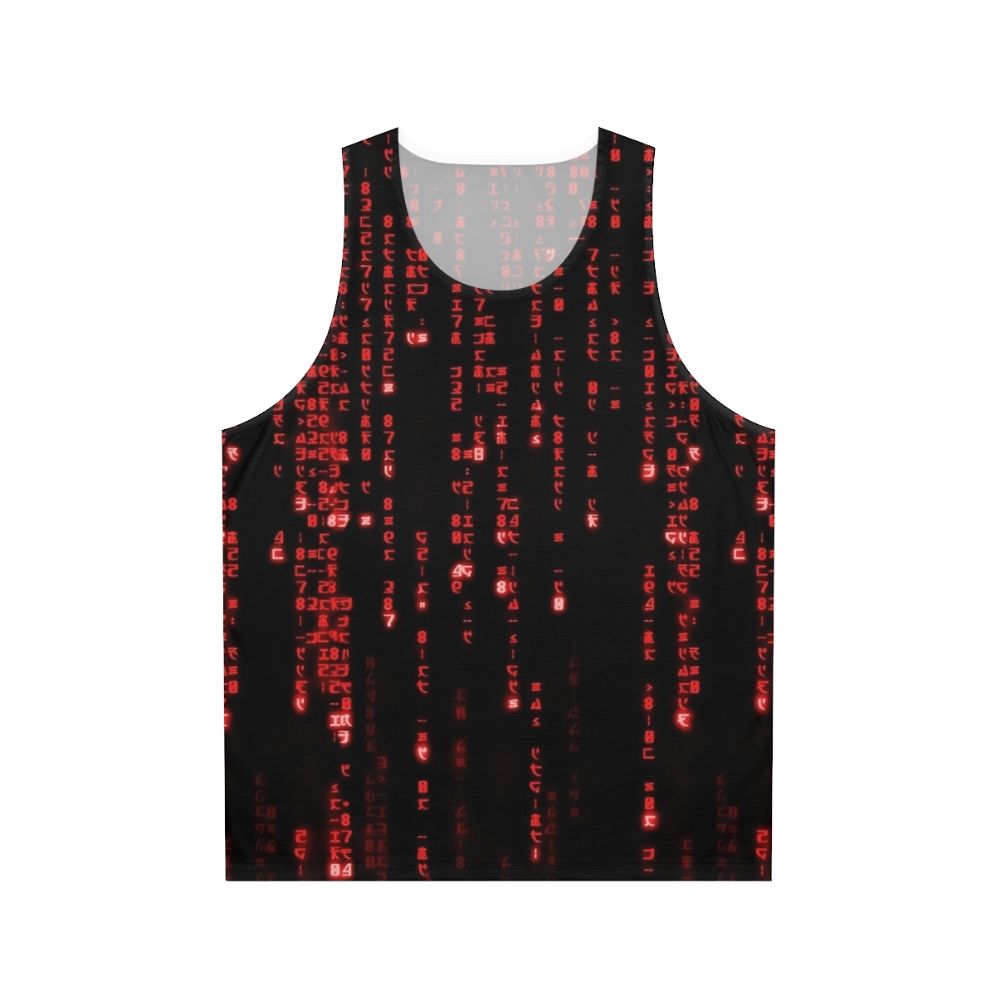 Matrix Code Unisex Tank Top