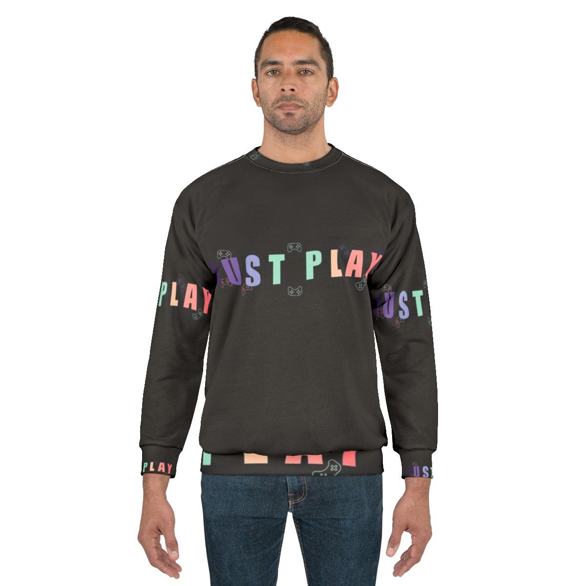 Just Play Sweatshirt - Stylish gaming apparel for passionate gamers - men