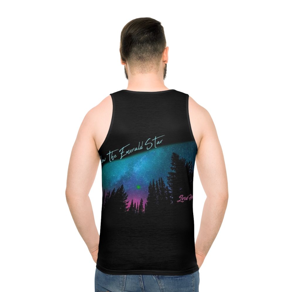 Lord Huron Unisex Galaxy Tank Top - men back