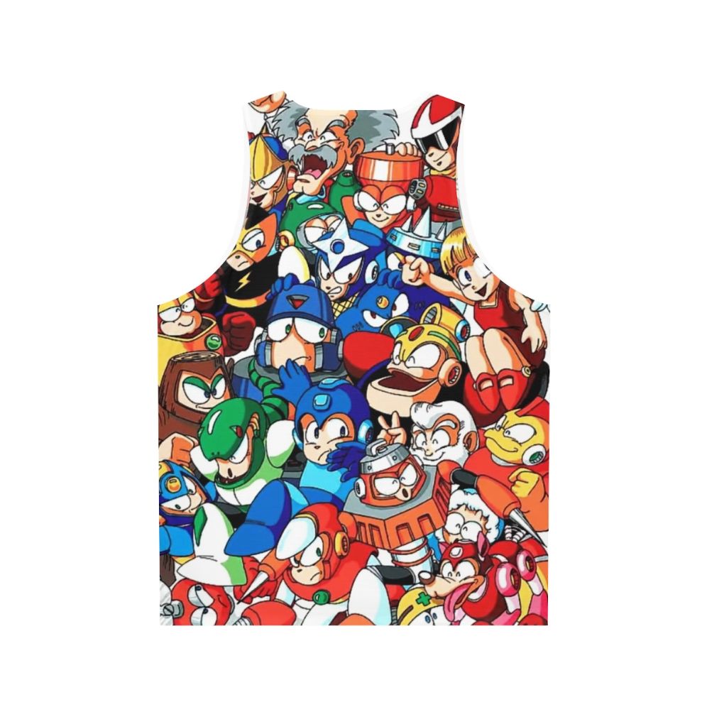 Mega Man Robot Masters Unisex Tank Top - Back