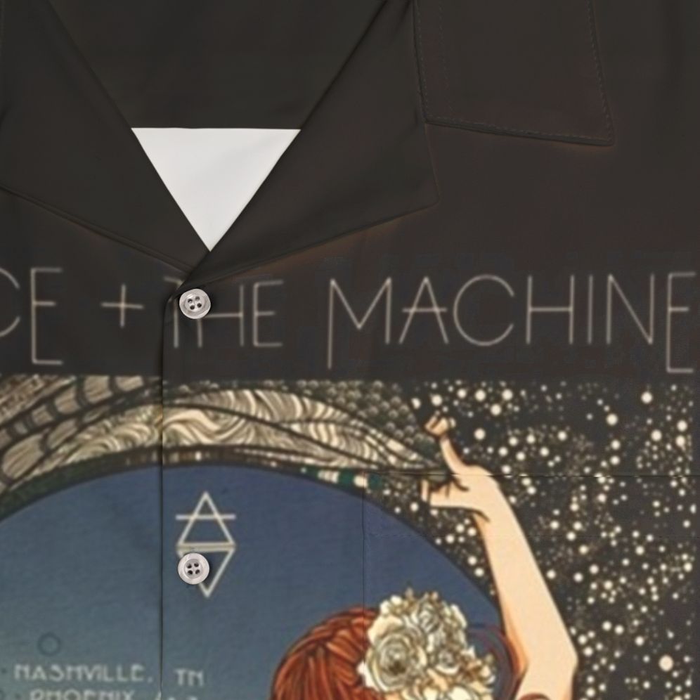 Florence and The Machine Band Hawaiian Shirt - Detail