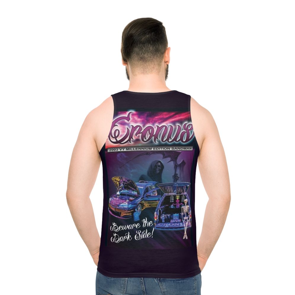 Cronus Millennium Van Unisex Tank Top - men back