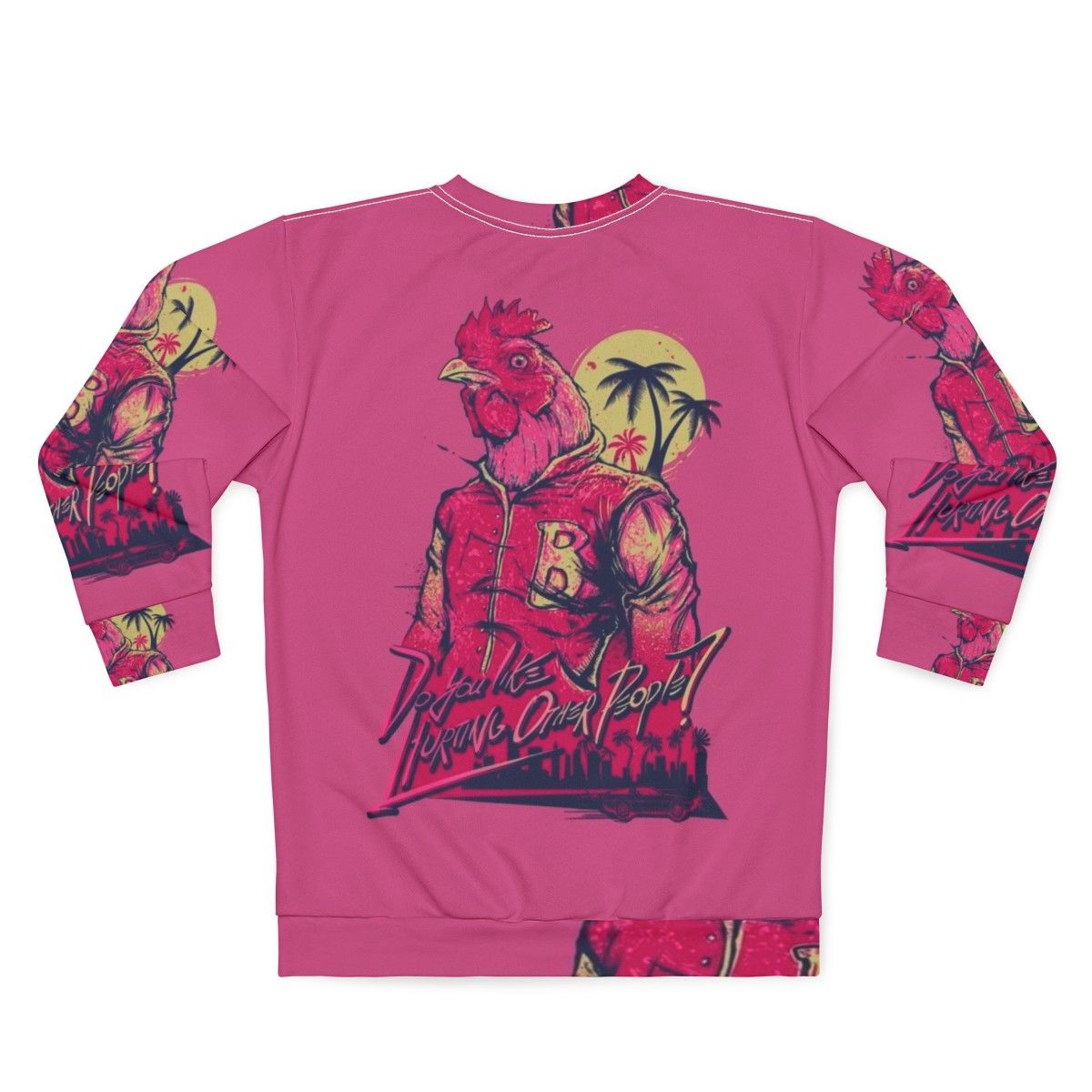 Hotline Miami Richard Sweatshirt - Back