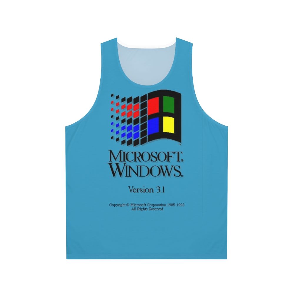 Windows 3.1 Unisex Tank Top