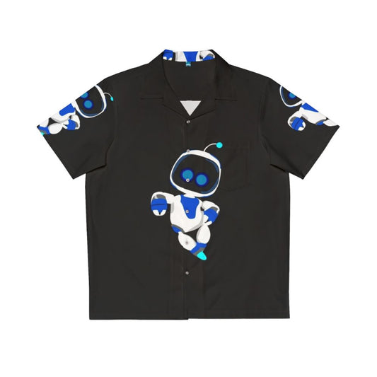 Astrobot Hawaiian Shirt - Playstation 5 Gaming Apparel